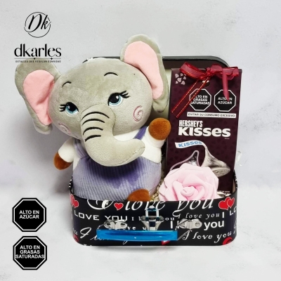 DKarles Obsequios - Elefantita y Hersheys Kisses 02