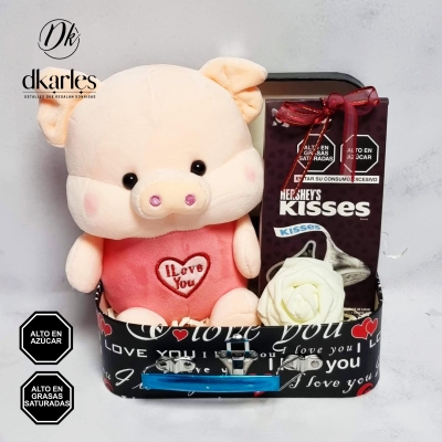 DKarles Obsequios - Chanchita y Hersheys Kisses 04