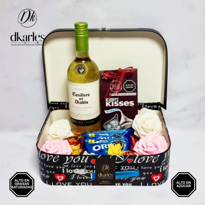 DKarles Obsequios - Chardonnay Reserva CASILLERO DEL DIABLO box