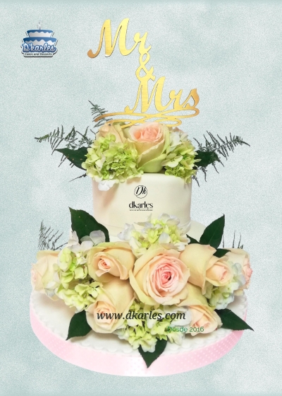 DKarles - Torta Nuestro Aniversario con Flores
