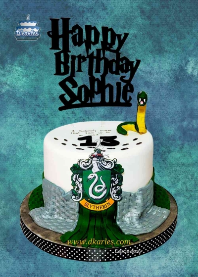 DKarles - Torta Slytherin Harry Potter