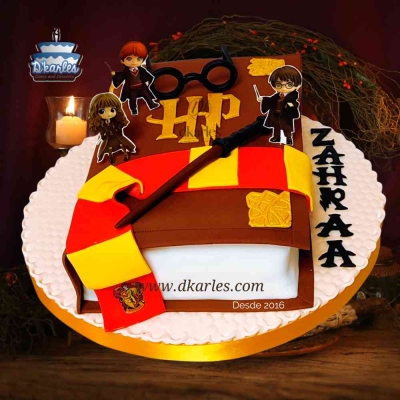 DKarles - Torta El Libro de Harry Potter 04