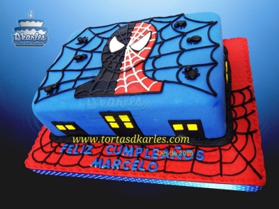 DKarles - Torta Spiderman Red Spider