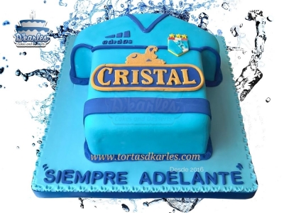 DKarles - Torta Vamos Celeste!!, Sporting Cristal