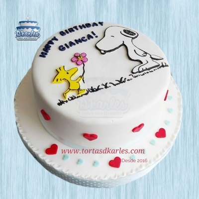 DKarles - Torta Charlie Brown, Snoopy 01